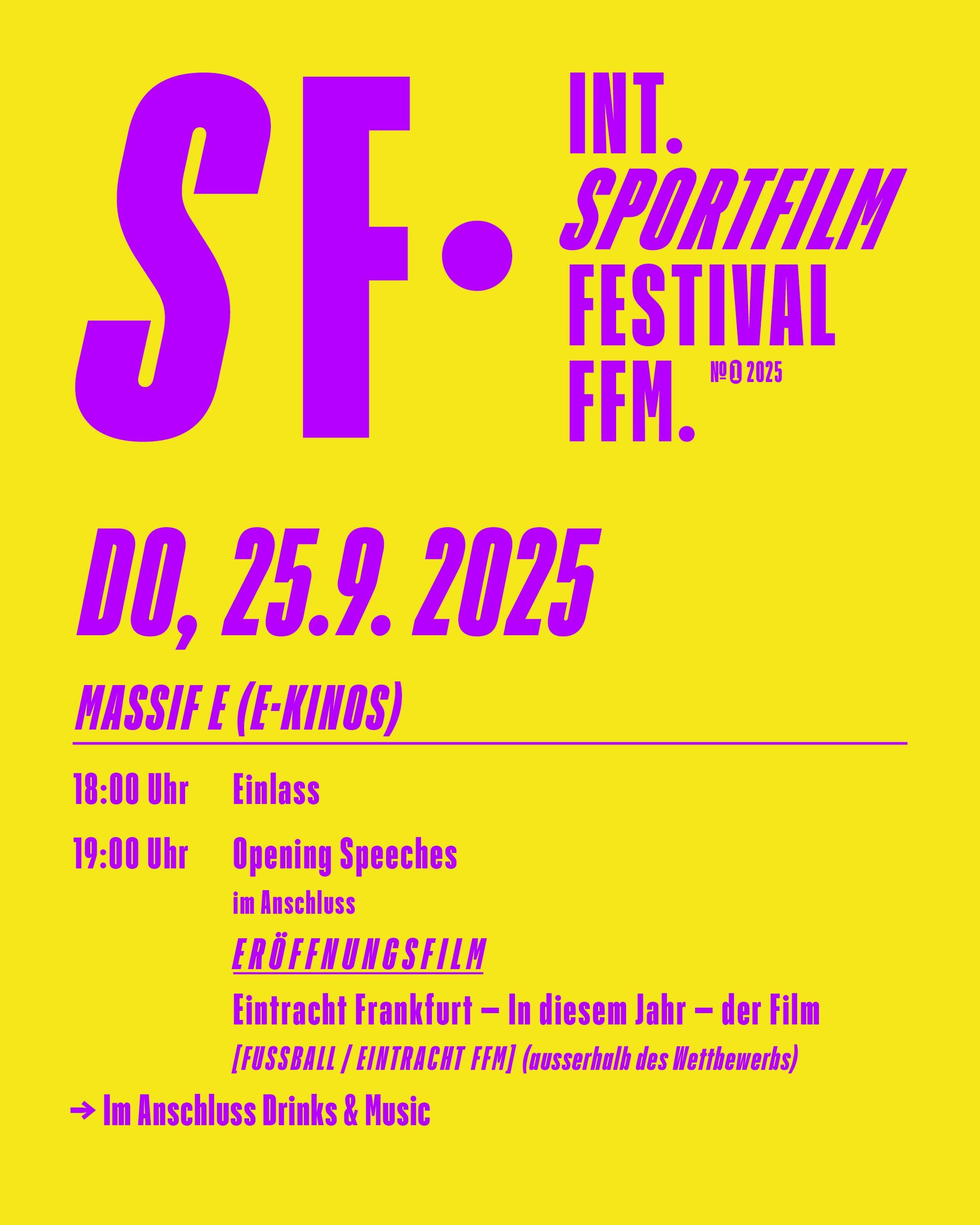 Programmkachel Opening